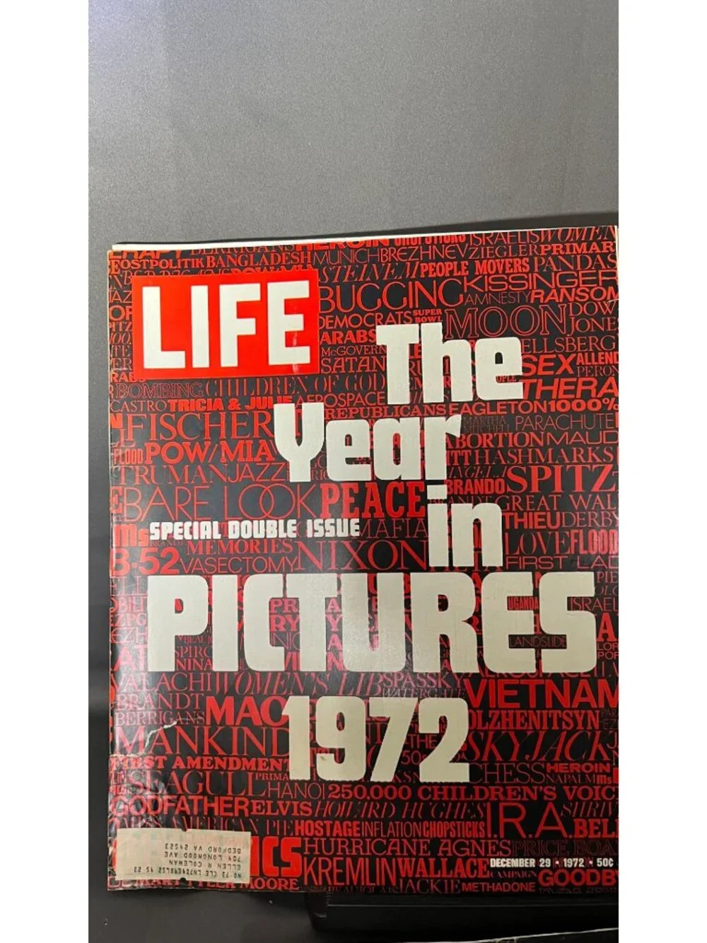 Vintage LIFE Magazine Lot 1972 Nixon Wallace Truman Ross